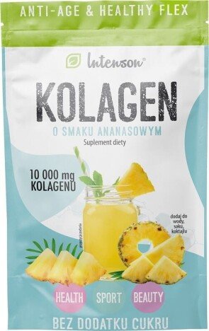 Intenson Colagen hidrolizat 1 pliculet 10.000 mg aroma Ananas